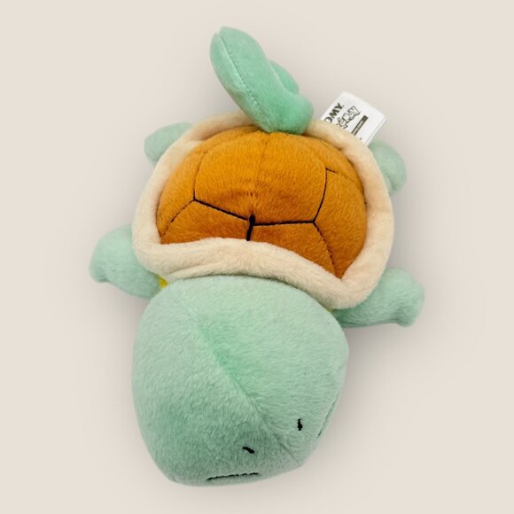 Pokemon TOMY Sleeping Squirtle 8" Plush Toy Stuffed Animal Collectible - Picture 6 of 9
